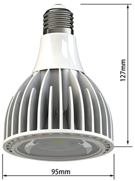 (E27 Bulb) SPARC30, 15W, S5/HC4