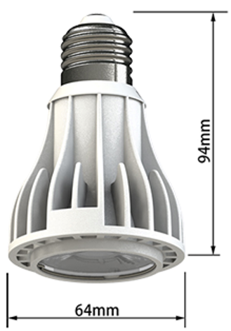 (E27 Bulb) SPARC20, 10W, S5/HC4